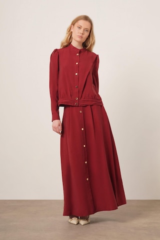 Ftz Women Kadın Modal Etekli Takım Bordo 31174 Bordo