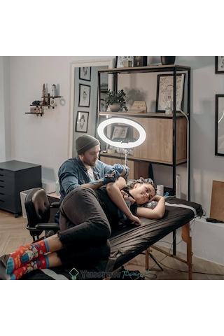 Profesyonel 18inç Kumandalı Ring Light Dövme Tatto Makyaj Işığı