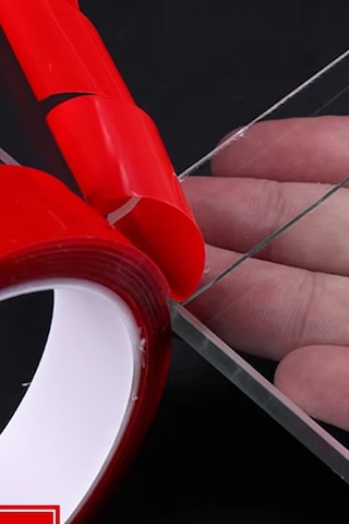 Thentech Çift Taraflı Nano Bant İz Bırakmaz Güçlü Yapışkanlı Çift Taraflı Bant Şeffaf Bant Boya Sökmez
