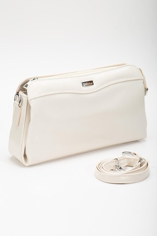 Kadın Portföy Cüzdan Çanta Ten Rugan 3 Bölmeli Uzun Kısa Askılı-3226 Ten Rugan Ten Rengi