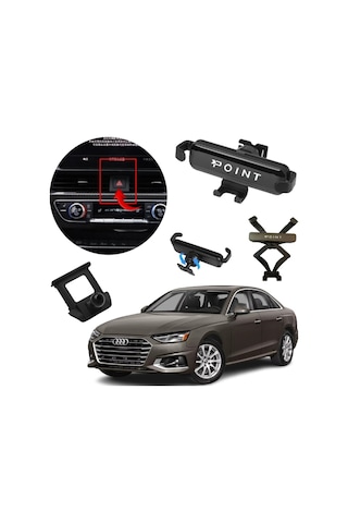 Audi A4 Araca Özel Cep Telefon Tutacağı Robotik Oynar Başlıklı 2017-2021 Arası Profesyonel Ürün
