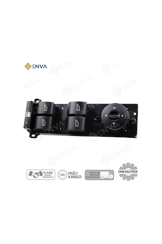 Ford Cmax C-Max Sol Ön Dörtlü Cam Açma Düğmesi Anahtarı 2004-2007
