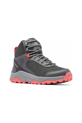 Columbia Trailstorm Ascend Mid Wp Kadın Kısa Bot-4738 Koyu Gri