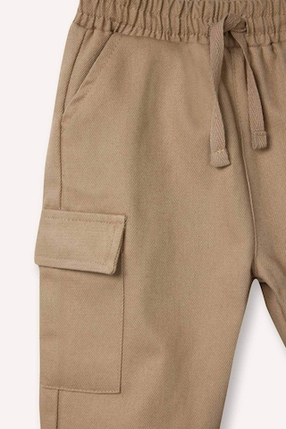 Defacto Erkek Bebek Kargo Fit Jogger Paça Gabardin Pantolon G6429a526spbg315 Bej-bg315