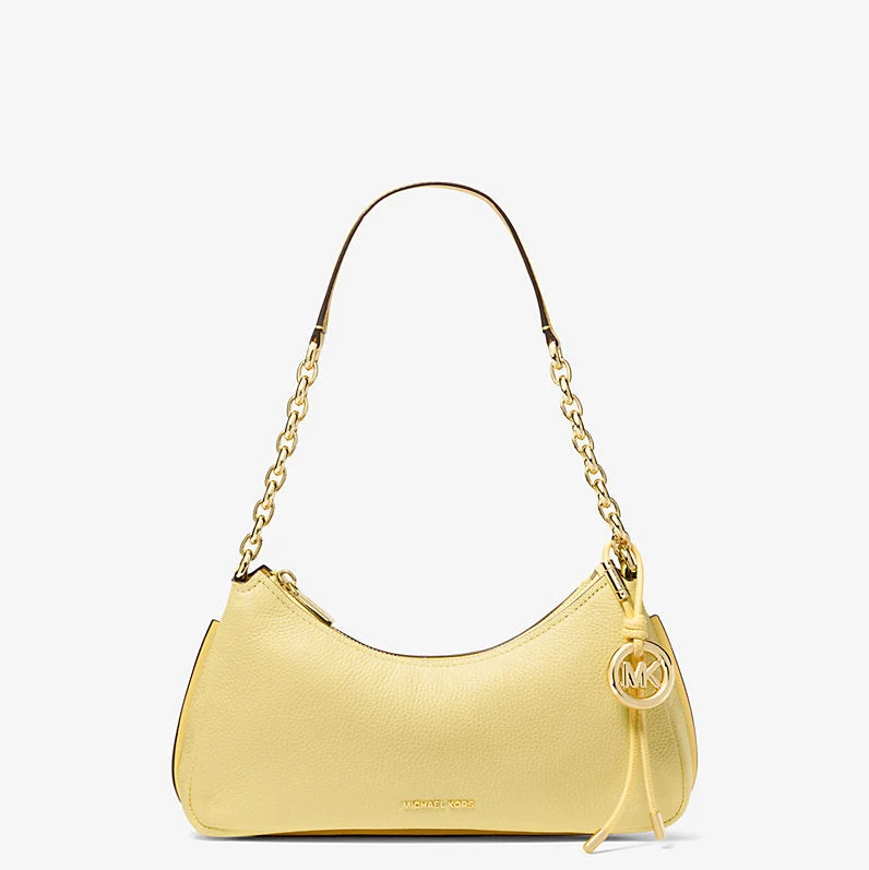 Mıchael Michael Kors Nolita Medium Lemon Kadın Deri Omuz Çantası Limon Sarısı