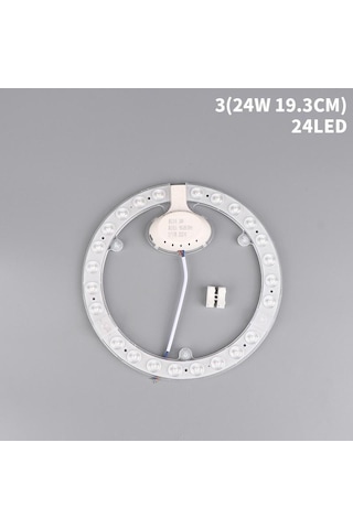 Jms Led Halka Panel Daire Işığı 12w 18w 24w 36w Tavan Panosu Lambası Panosu Ampulleri 24w 19.3cm