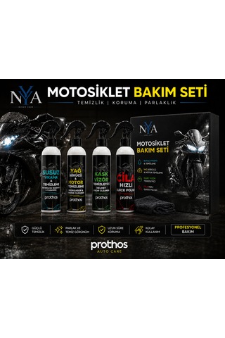 Nya Profesyonel Motosiklet Bakım Paketi