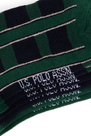 U.s. Polo Assn. Erkek Çocuk Yeşil Çorap Soket 50318057-vr054 Yesıl