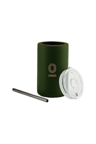 Frank Green Yeşil Pipetli Çelik Termos 425 Ml No:128 Açık Yeşil