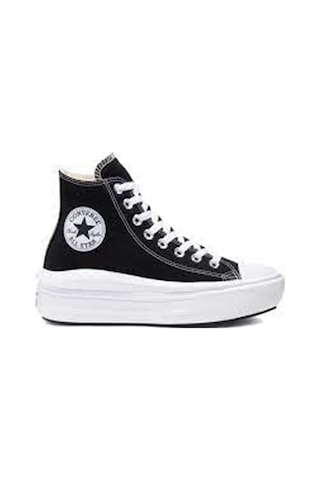 Converse Ctas Move Hi Kadın Günlük Ayakkabı 568497C Siyah-Siyah-36
