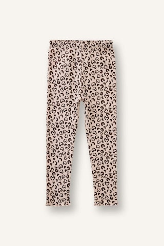 Defacto Leopar Desenli Fitilli Kaşkorse 2li Tayt Kız Bebek H3004a526sper105 Ekru-er105