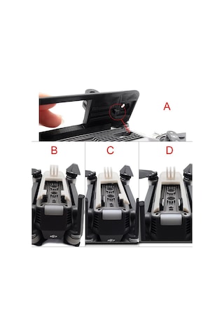 Djı Mavic Pro 3d Baskı Kamera Montaj Tutucu Çerçeve