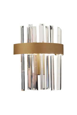 Brampton Ledli 3 Renk Kristal Led Salon-yatak Başı Aplik Çok Renkli