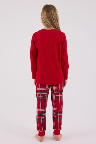 Arnetta Kız Çocuk Kırmızı Pijama Takımı Ar3512-c-v1 Kırmızı
