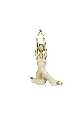 Semeid Yoga Yapan Kadın Heykeli Figürü