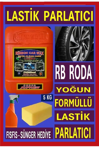 Rb Roda Lastik Parlatıcı - Siyahlaştırıcı Cila 5 Kg