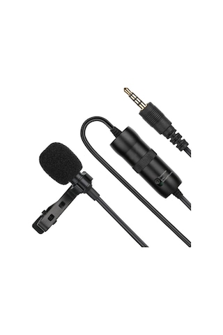 Mufunye Taşınabilir M1 Port Klipsli Mikrofon 6m Kablo Uzunluğu Mini Boyut Cep Telefonu Karaoke Kayıt Mikrofonu