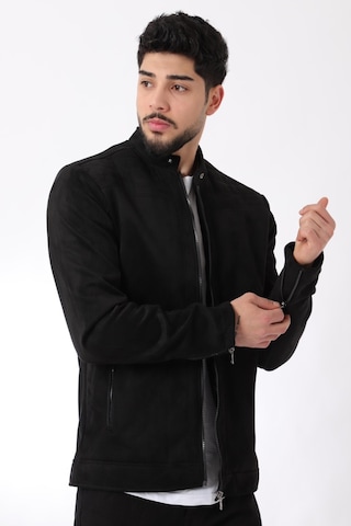 Kol Detay Hakim Yaka Süet Mevsimlik Mont Bl 1710-60286 001