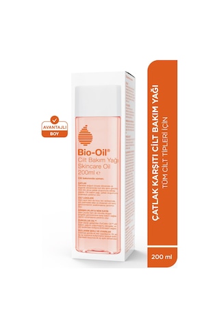 Bio-Oil Çatlak Karşıtı & Nemlendirici Cilt Bakım Yağı 200 ML x 3 Adet
