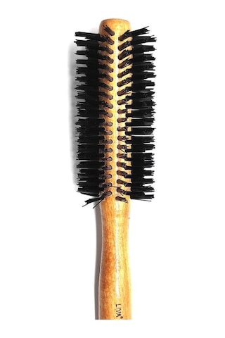 Özel Seri Çeyiz Kullanım Kuaför Malzemesi Saçfırçası Ergonomik Ahşap Sap Yanmaz Salon Tipi