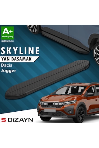 S-dizayn Dacia Jogger Skyline Siyah Yan Basamak 213 Cm 2022 Üzeri A+ Kalite