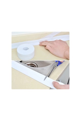 Bant Mutfak Banyo Lavabo Ocak Kenarı Koruyucu Şerit Su Sızdırmaz Nem Önleyici