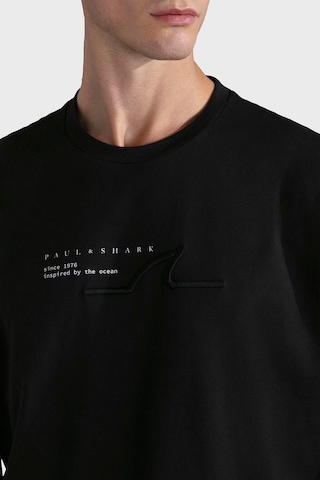 Paul & Shark Erkek T Shirt 24411053 011 Siyah SIYAH Siyah