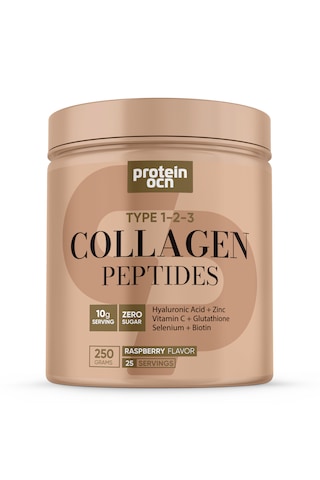 Proteinocn Tip I_II_III Collagen Kolajen Ahududu 6 Vitamin İlaveli 250 G