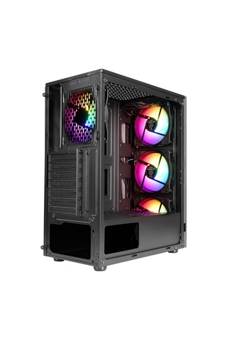Zeiron Z-Master X100 4x120 MM RGB Fanlı Oyuncu Kasası