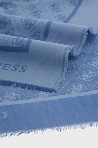 Guess Jacquard Logolu 70 X 180 Şal Aw5529vıs03 Bayan Şal Aw5529 Vıs03 Pcb Açık Mavi