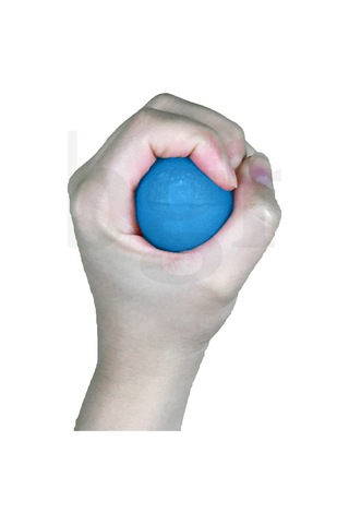 Bgm Silikon El Egzersiz Topu Mavi