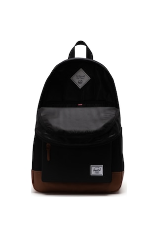 Herschel Heritage Backpack - Black/tan - Os Uniseks Siyah Sırt Çantası - 11383-00055