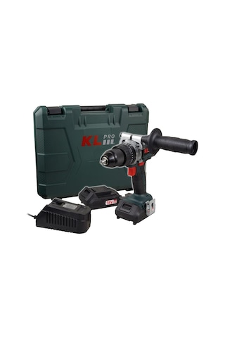 Klpro KLDM1820B 18V 2.0 Ah Li-ion Çift Akülü Kömürsüz Darbeli Matkap Vidalama