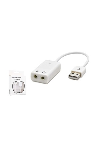 Hadron Hdx5263 Usb Harici Ses Kartı 7.1 Beyaz Kdo