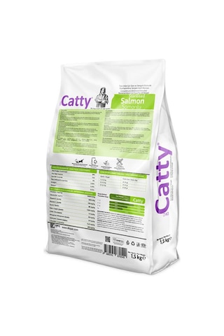 Catty Somonlu Kısırlaştırılmış Yetişkin Kedi Maması 1,5 Kg