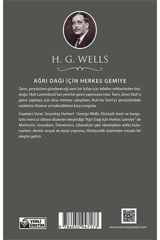 Ağrı Dağı İçin Herkes Gemiye - H.g.wells - Maviçatı (dünya Klasik