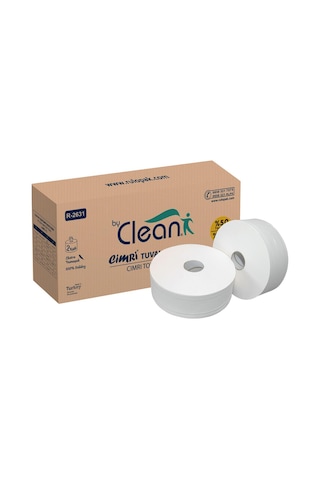 Rulopak By Clean Cimri Tuvalet Kağıdı 2 Katlı 4 Kg