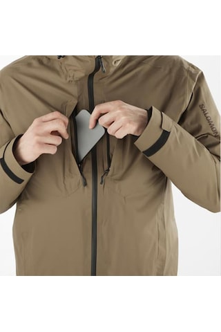 Salomon C23531 Patroller 3ın1 Down Jkt Erkek Outdoor Montu - Kahverengi Kahverengi
