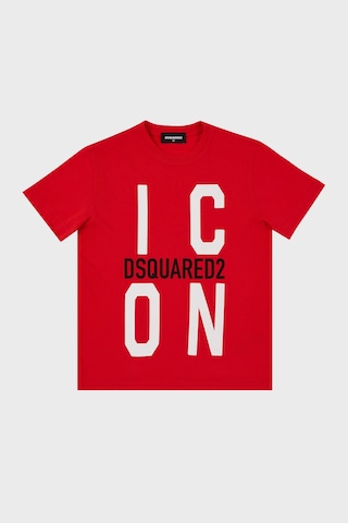 Dsquared2 Çocuk T Shirt Dq0243-d002f Red Kırmızı