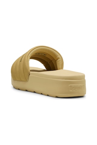 Puma Karmen Puffy Aqua Metallics Kadın Terlik 400679 02 Altın