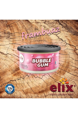 Elix Organik Metal Kutuda Doğal Liflere Emdirilmiş Özel Aromalı Koku - Sakız