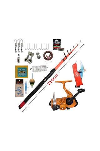 Remixon Speed 210cm 10-30gr- Remixon Mini 1000 Spin Atçek Yemli Kıyı Çocuk Olta Takımı Seti Remixon Speed 210cm 10-30gr- Remixon Mini 1000 Spin Atçek Yemli Kıyı Çocuk Olta Takımı Seti