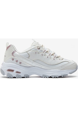 Skechers D'lites Kadın Sneakers - Beyaz 149267 WLV Beyaz