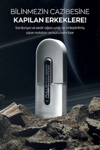 Avon Full Speed Quantum Erkek Parfüm EDT 3 x 75 ML