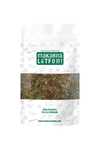 Makarna Lütfen! Sebze Çeşnisi / Sebze Kurusu Katkısız-90 Gram
