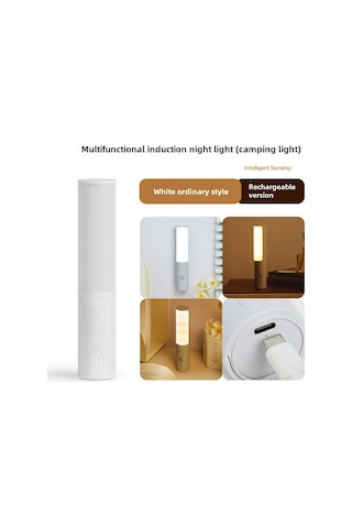 Reedark Akıllı Hareket Algılayıcı El Feneri Kamp Işığı - Ev, Koridor, Dolap Için Renkli Dimmable Şarjlı Led Aydınlatma Beyaz Diğer