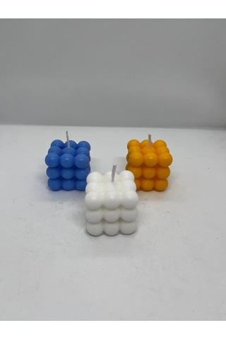 Ayz Mum Bubble Dekoratif Kokulu Mum 3'lü