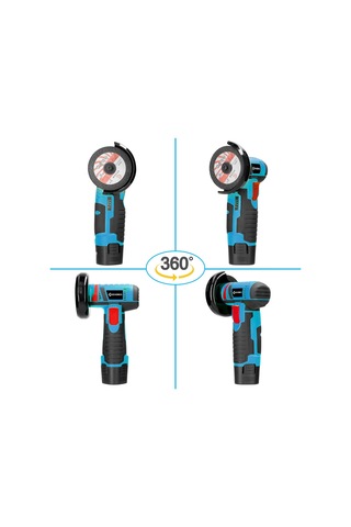 Çok Fonksiyonlu El Kesici Kesme Parlatma İçin 19500 Rpm Elektrikli Taşlama Aracı 1037 G