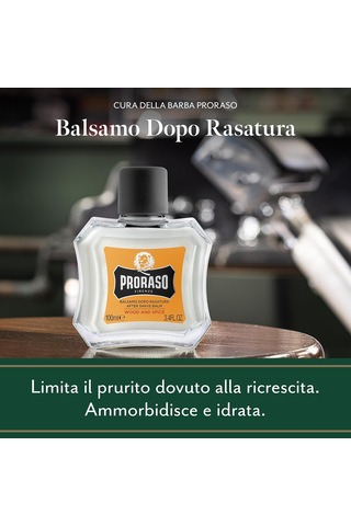 Lexroo Wood Spice Aftershave Balm 100ml 8004395007806