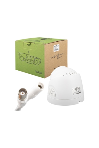 Plato Pl-22996 5mp Color Mikrofonlu Ses Kayıtlı 3.6 Mm 2 Atom Led Ahd Dome Kamera Güvenlik Kamerası Gece Görüşlü